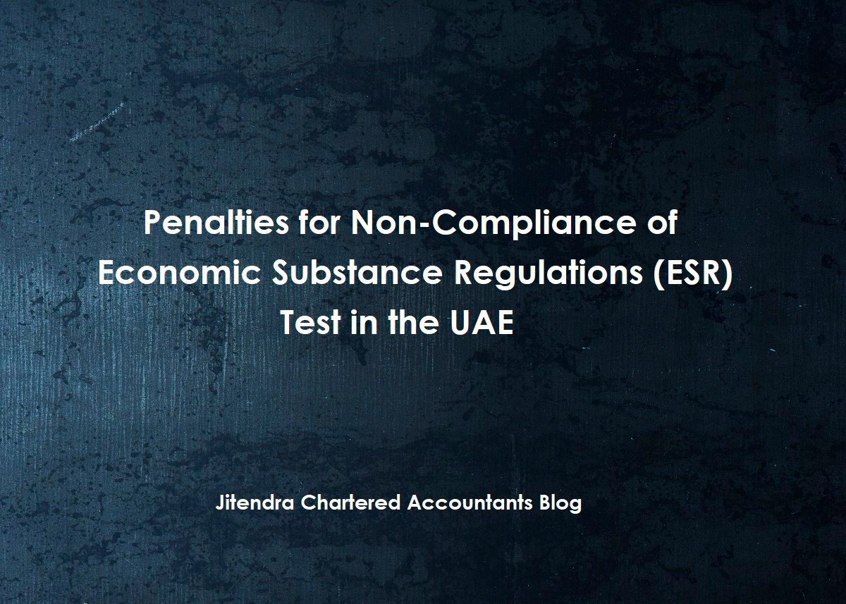 Penalties for Non-Compliance of ESR Test in the UAE