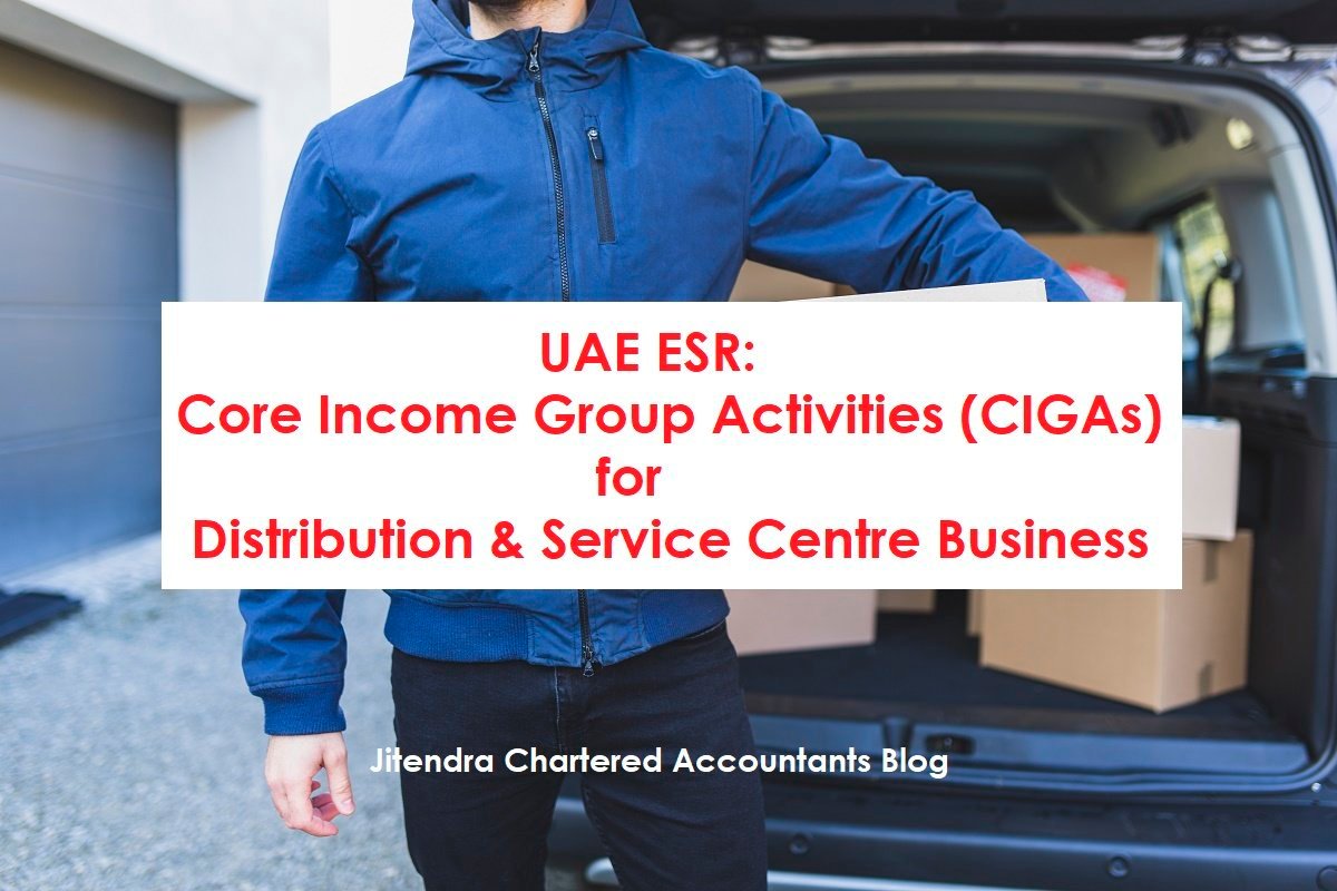 CIGAs for distribution service centre business