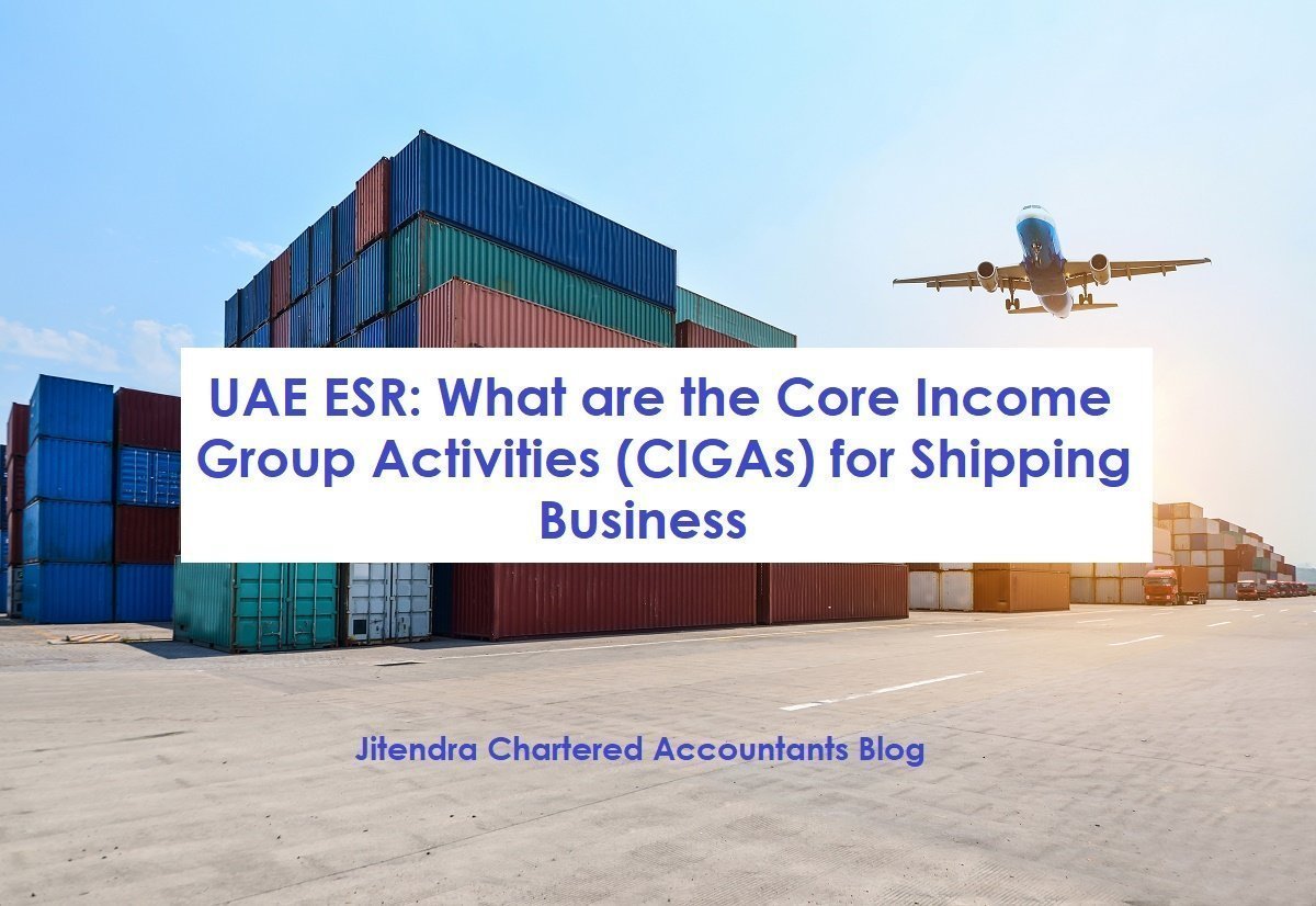 What are the CIGAs for Shipping Business