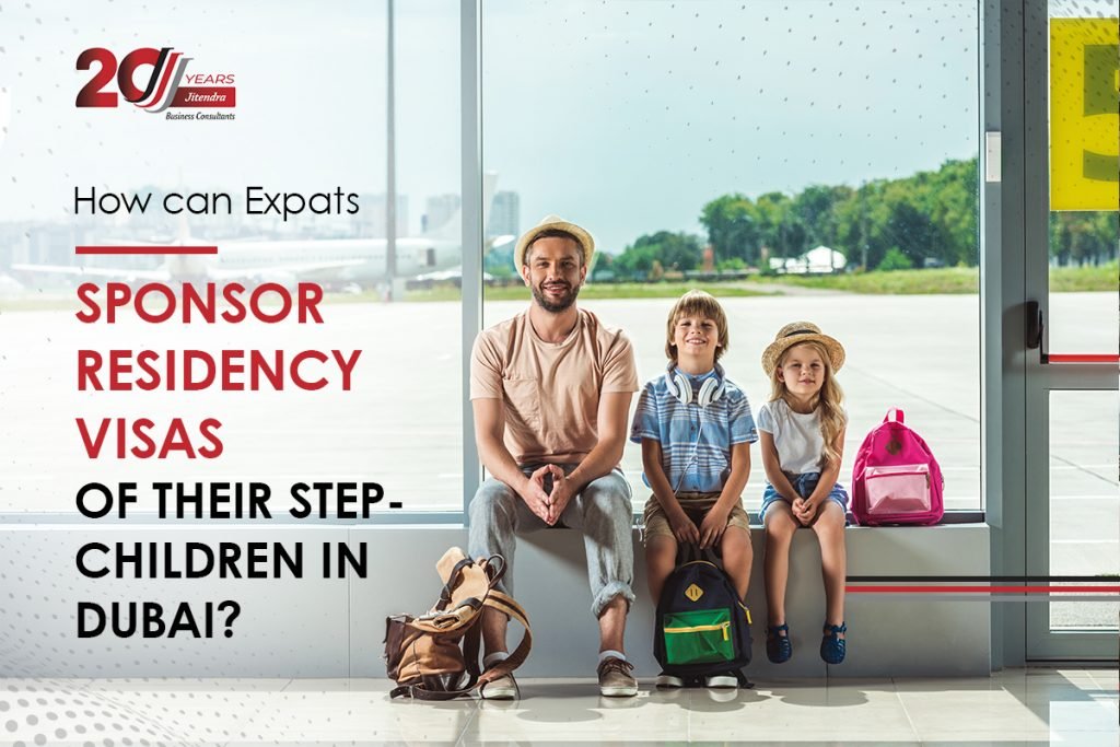 sponsor residency visas step children